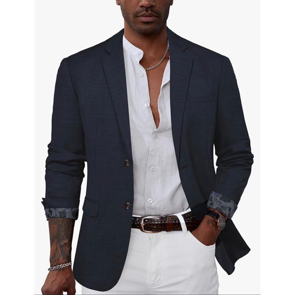 GRACE KARIN Mens Blazer Sport Coats Casual Lightweight XL